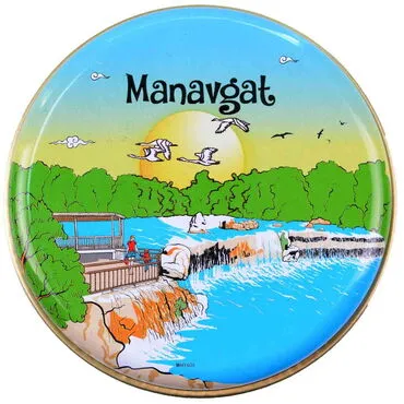 Manavgat Themed Custom Print Metal Tin Soap Box - 5