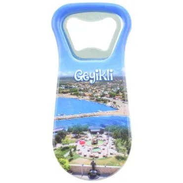 Geyikli Themed Customised Uv Printed  Plastic Base Plastic Base Bottle Opener 95x43 mm - 8