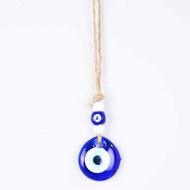 Evil Eye Macrame Single Size Oval Shaped Wall Hanging