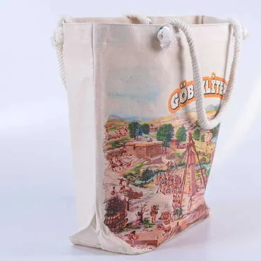 Digital Printed Kanvas Beach Bag 35x40 cm - 01 - 3