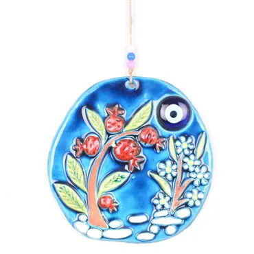 Tree Themed Nautical Ceramics Fourth Size Wall Hanging