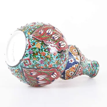 Turkish Ceramics Tezhip 30 cm Vase - Standart - 3
