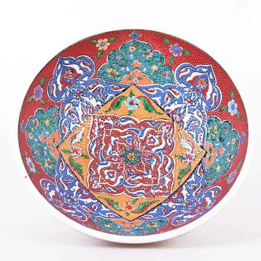 Turkish Ceramics Tezhip 25 cm Bowl - 4