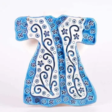 Religious Themed Nautical Ceramics Sixth Size Wall Hanging - 3