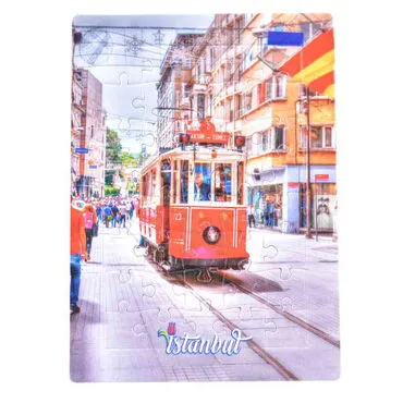 Istanbul Themed Customised Paper Jigsaw Puzzle 130x180 mm - 12