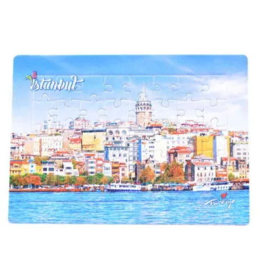 Istanbul Themed Customised Paper Jigsaw Puzzle 130x180 mm - 14