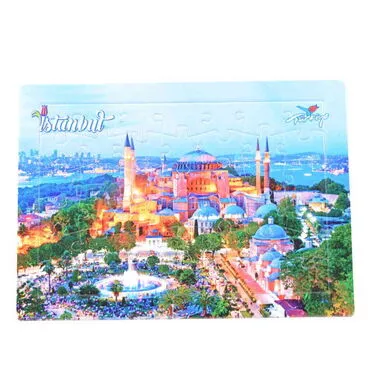 Istanbul Themed Customised Paper Jigsaw Puzzle 190x270 mm - 15
