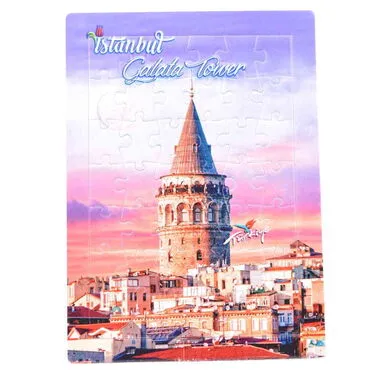 Istanbul Themed Customised Paper Jigsaw Puzzle 190x270 mm - 17