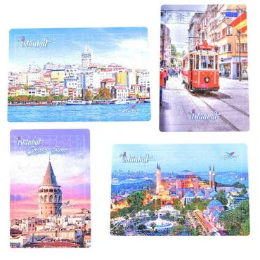 Istanbul Themed Customised Paper Jigsaw Puzzle 270x400 mm - 2