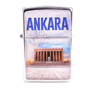 Toptan Ankara Temalı Myros Benzinli Çakmak - 5