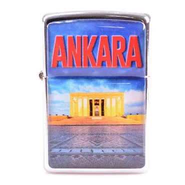 Toptan Ankara Temalı Myros Benzinli Çakmak - 7