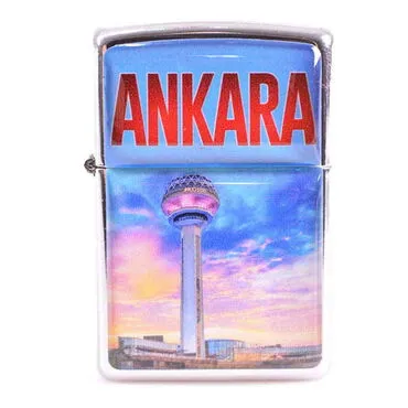 Toptan Ankara Temalı Myros Benzinli Çakmak - 9