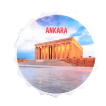 Ankara Themed Customised Uv Printed Bottle Cap Shaped Plastic Base  Bottle Opener  63x15 mm - 6