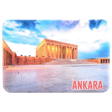 Toptan Ankara Temalı Uv Baskılı Magnet 80x50 mm - 3