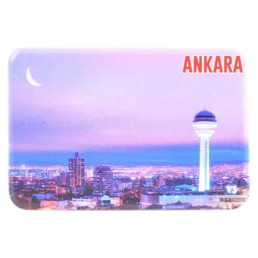 Toptan Ankara Temalı Uv Baskılı Magnet 80x50 mm - 4