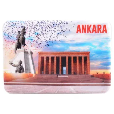 Toptan Ankara Temalı Uv Baskılı Magnet 80x50 mm - 5
