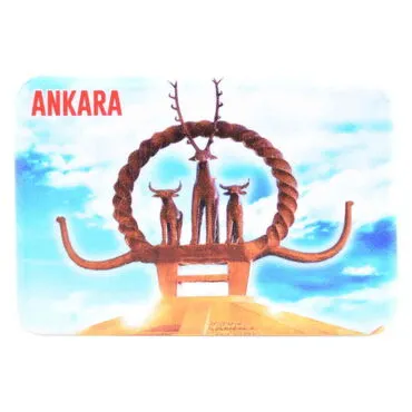 Toptan Ankara Temalı Uv Baskılı Magnet 80x50 mm - 6