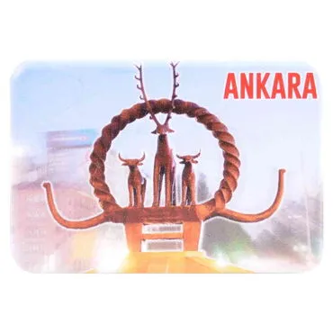 Toptan Ankara Temalı Uv Baskılı Magnet 80x50 mm - 10