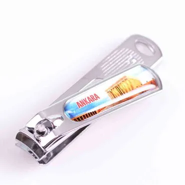 Ankara Themed Customised Metal Epoxy Nail Clipper 56x13x13 mm - 5