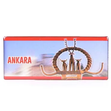Toptan Ankara Temalı Myros Panaromik Magnet 120x50 mm - 2