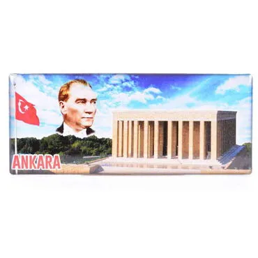 Toptan Ankara Temalı Myros Panaromik Magnet 120x50 mm - 6