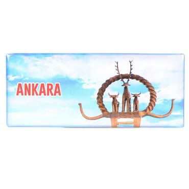 Toptan Ankara Temalı Myros Panaromik Magnet 120x50 mm - 9