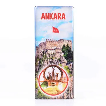 Toptan Ankara Temalı Myros Panaromik Magnet 120x50 mm - 13