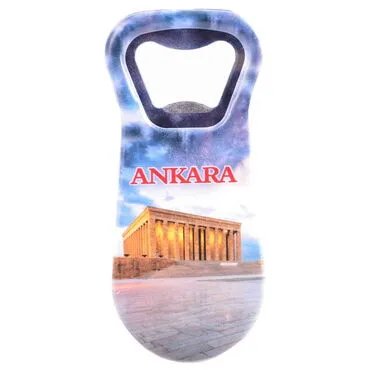 Ankara Themed Customised Uv Printed  Plastic Base Plastic Base Bottle Opener 95x43 mm - 3