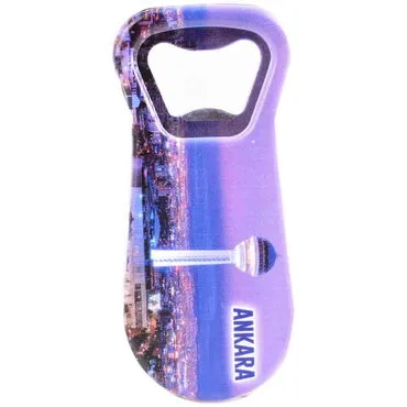 Ankara Themed Customised Uv Printed  Plastic Base Plastic Base Bottle Opener 95x43 mm - 4