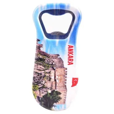 Ankara Themed Customised Uv Printed  Plastic Base Plastic Base Bottle Opener 95x43 mm - 8