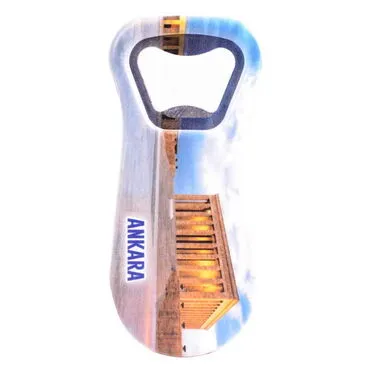 Ankara Themed Customised Uv Printed  Plastic Base Plastic Base Bottle Opener 95x43 mm - 10