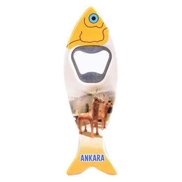 Toptan Ankara Temalı Myros Balık Açacak Magnet 42x130 mm - 8