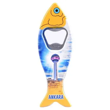 Toptan Ankara Temalı Myros Balık Açacak Magnet 42x130 mm - 11
