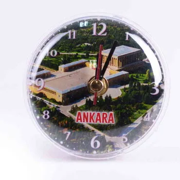 Ankara Themed Customised Fridge Magnet Clock - 3
