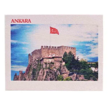Ankara Themed Wooden UV Printed Travel Postcard 116x150 mm - 4