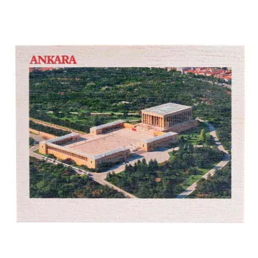 Ankara Themed Wooden UV Printed Travel Postcard 116x150 mm - 7