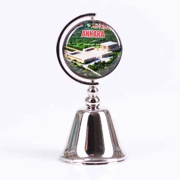 Ankara Themed Collectible Souvenir Metal Bell 44x90 mm - 3