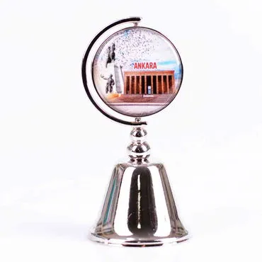 Ankara Themed Collectible Souvenir Metal Bell 44x90 mm - 5