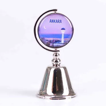 Ankara Themed Collectible Souvenir Metal Bell 44x90 mm - 6
