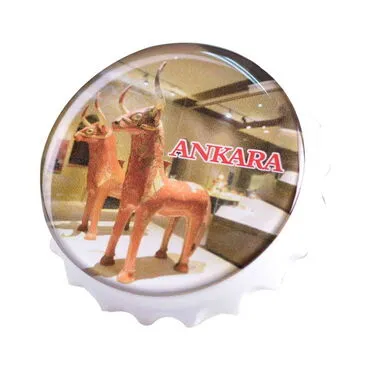 Toptan Ankara Temalı Myros Beyaz Kapak Açacak Magnet 63x15 mm - 9