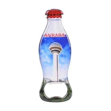 Toptan Ankara Temalı Myros Metal Kola Şişesi Açacak Magnet 120x41 mm - 4