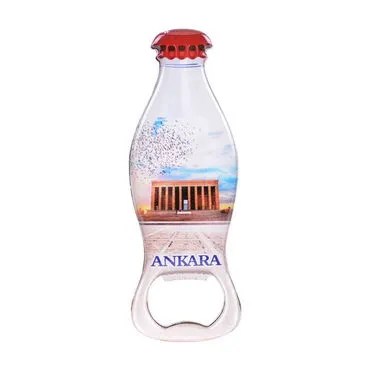 Toptan Ankara Temalı Myros Metal Kola Şişesi Açacak Magnet 120x41 mm - 6