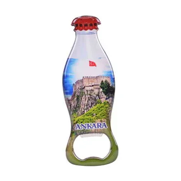 Toptan Ankara Temalı Myros Metal Kola Şişesi Açacak Magnet 120x41 mm - 7