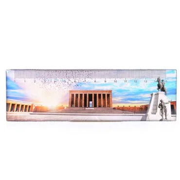 Toptan Ankara Temalı Myros Cetvel Magnet 165x50 mm - 3