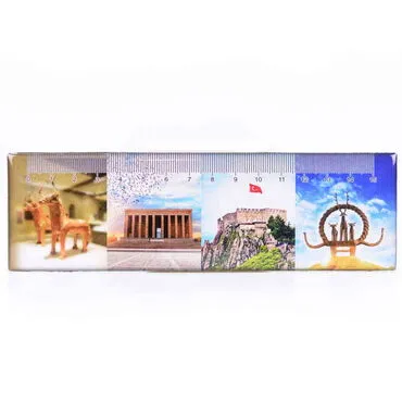 Toptan Ankara Temalı Myros Cetvel Magnet 165x50 mm - 5