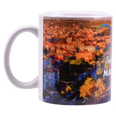 Toptan Tekirdağ Temalı Seramik Özel Baskılı Kupa 80x95 mm - 2