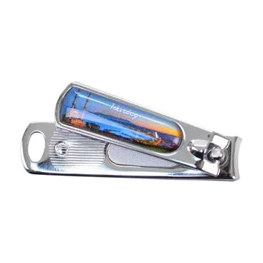 Tekirdag Themed Customised Metal Epoxy Nail Clipper 56x13x13 mm - Standart - 2