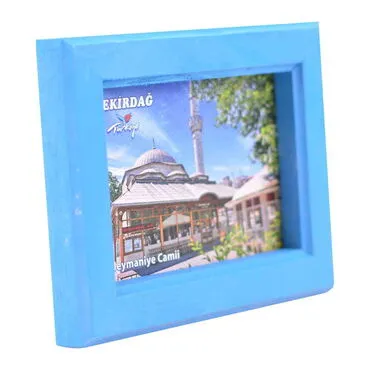 Tekirdag Themed Small Wooden Printed Frame 120x150 mm - 2