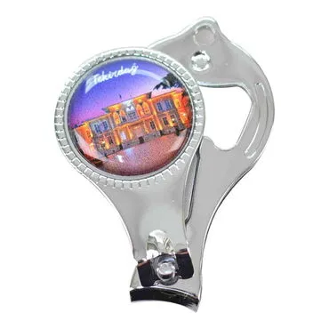 Tekirdag Themed Customised Metal Epoxy Nail Clipper 60x32x14 mm - 4