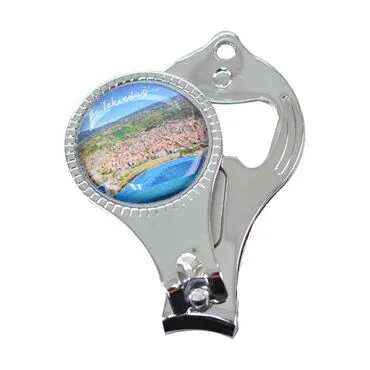 Tekirdag Themed Customised Metal Epoxy Nail Clipper 60x32x14 mm - 8